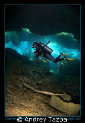 Chak Mool cenote/Mexico. by Andrey Tazba 